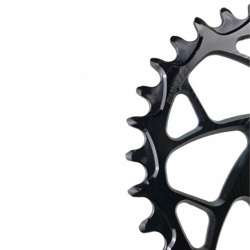 ALUGEAR CHAINRING ROUND BOOST 34T SRAM 3-BOLT MTB BLK